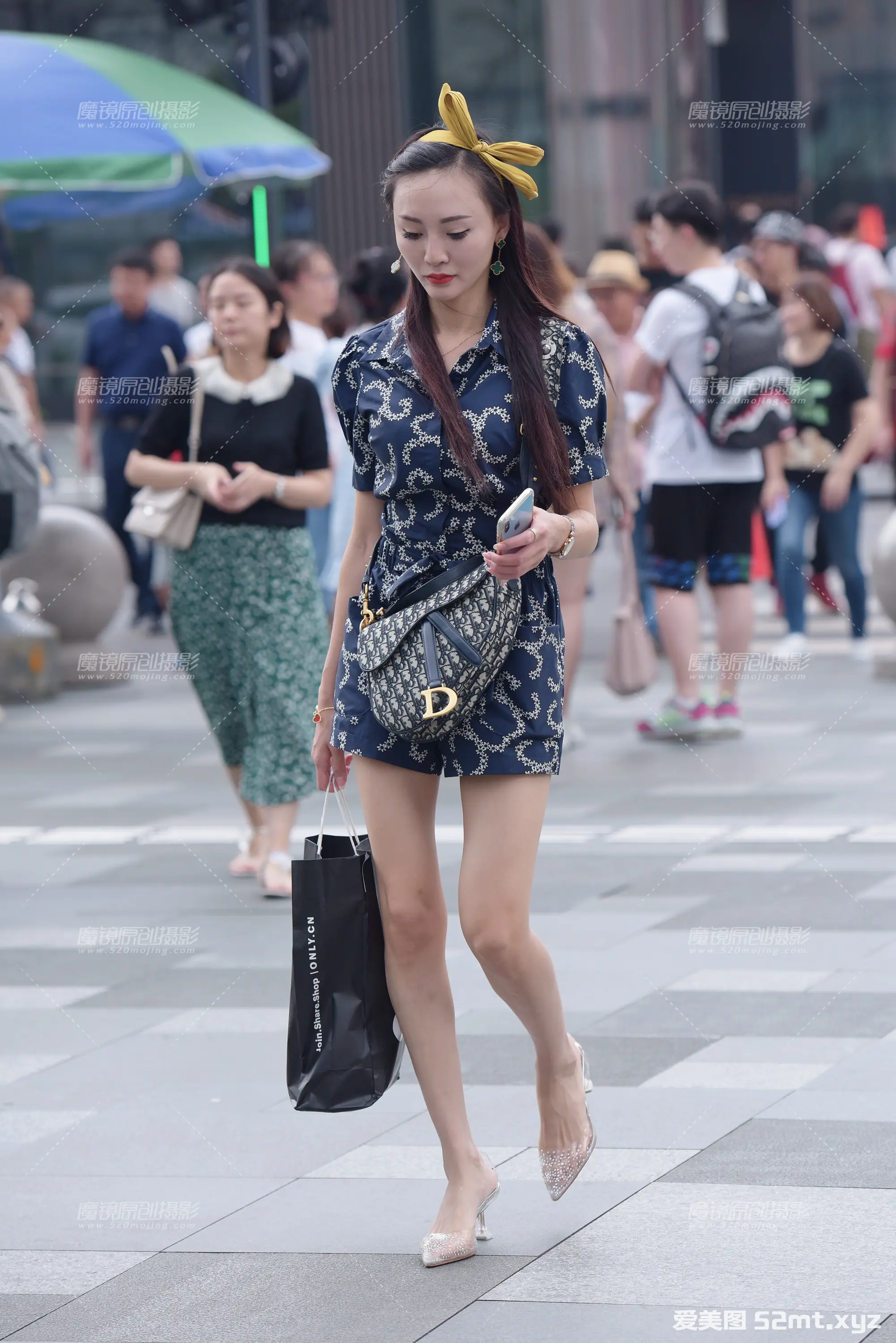 蝴蝶结佩连体短裤【12P_ 32M】 慕容笙专区-第1张