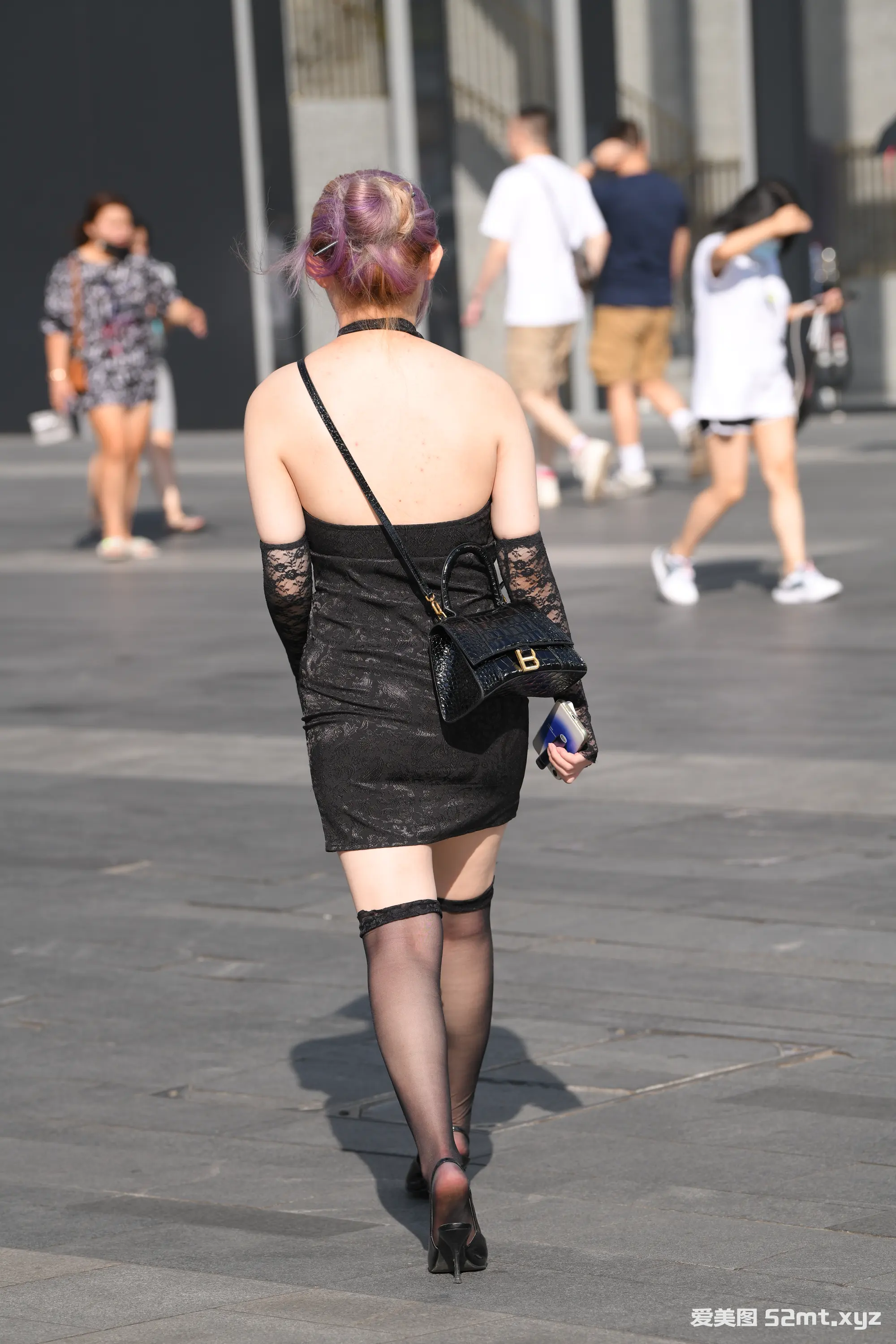 黑色裙装美女【99P_2.0G】 精品模拍-第2张